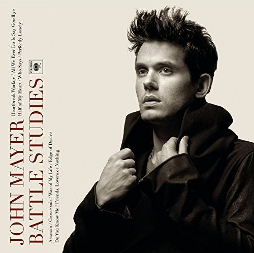 the album cover for John Mayer - Battle Studies