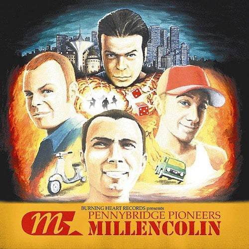 the album cover for Millencolin - Pennybridge Pioneers