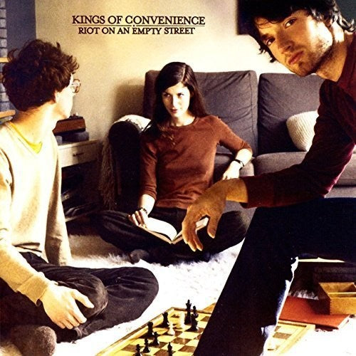 the album cover for Kings Of Convenience - Riot On An Empty Street [Vinyl]