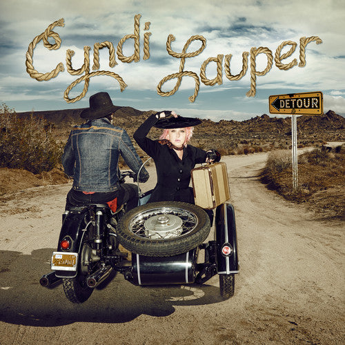 the album cover for Cyndi Lauper - Detour