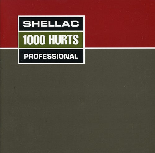 the album cover for Shellac - 1000 Hurts