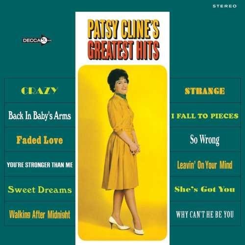 the album cover for Patsy Cline - Greatest Hits [LP]