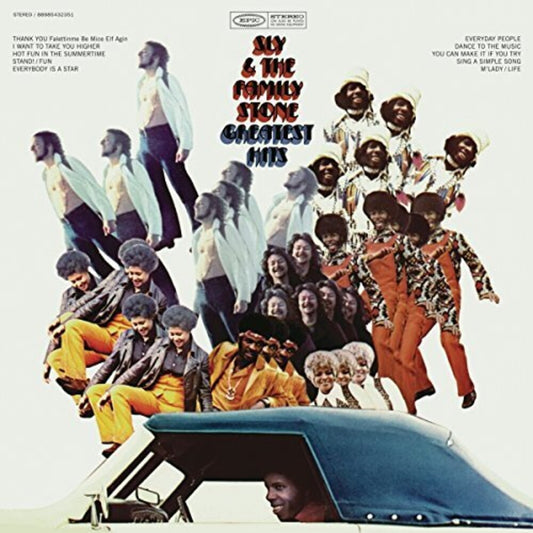 the album cover for Sly & The Family Stone - Greatest Hits [LP]