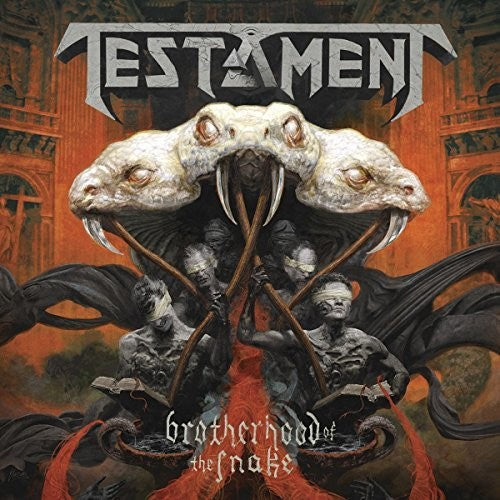 the album cover for Testament - Brotherhood Of The Snake