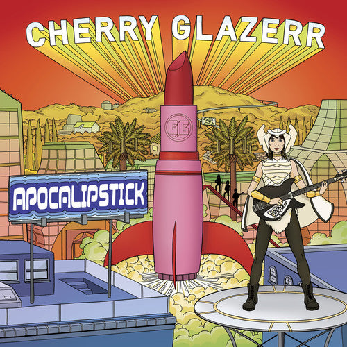 the album cover for Cherry Glazerr - Apocalipstick