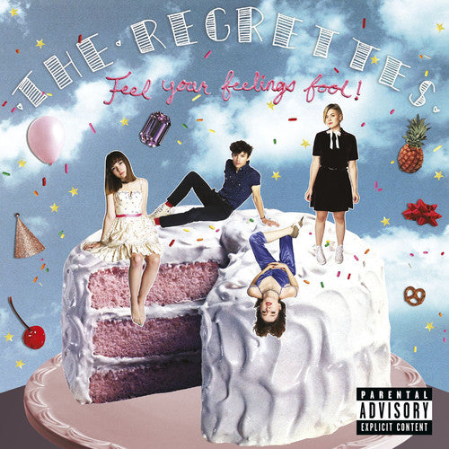 the album cover for The Regrettes - Feel Your Feelings Fool! [LP]