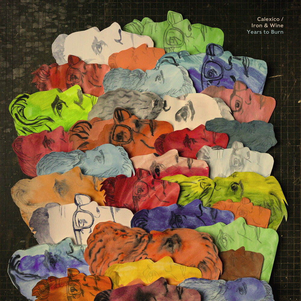 the album cover for Calexico - Years To Burn