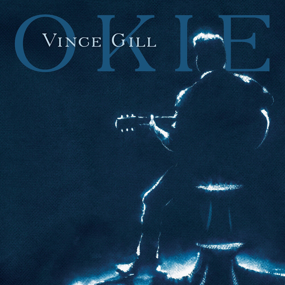 the album cover for Vince Gill - Okie