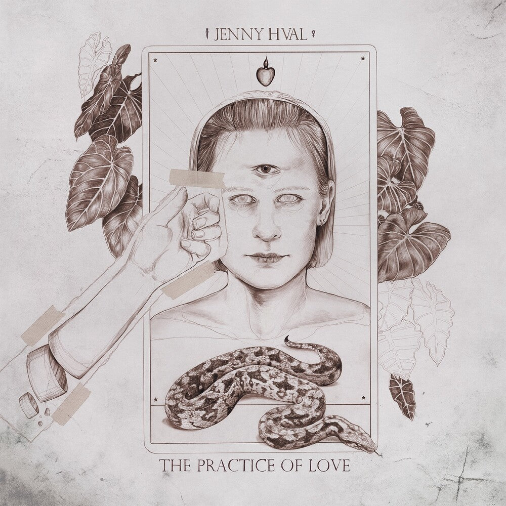 the album cover for Jenny Hval - The Practice of Love