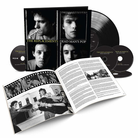 the album cover for The Replacements - Dead Man's Pop [4CD/1LP]
