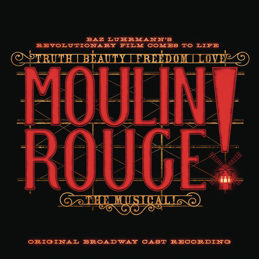 the album cover for Moulin Rouge The Musical / OBCR - Moulin Rouge: The Musical / O.B.C.R. [Colored Vinyl] (Gate)