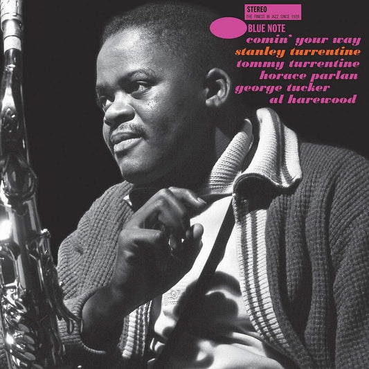 the album cover for Stanley Turrentine - Comin' Your Way [LP][Blue Note Tone Poet Series]