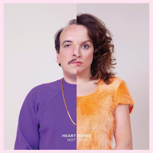 the album cover for Heart Bones - Hot Dish