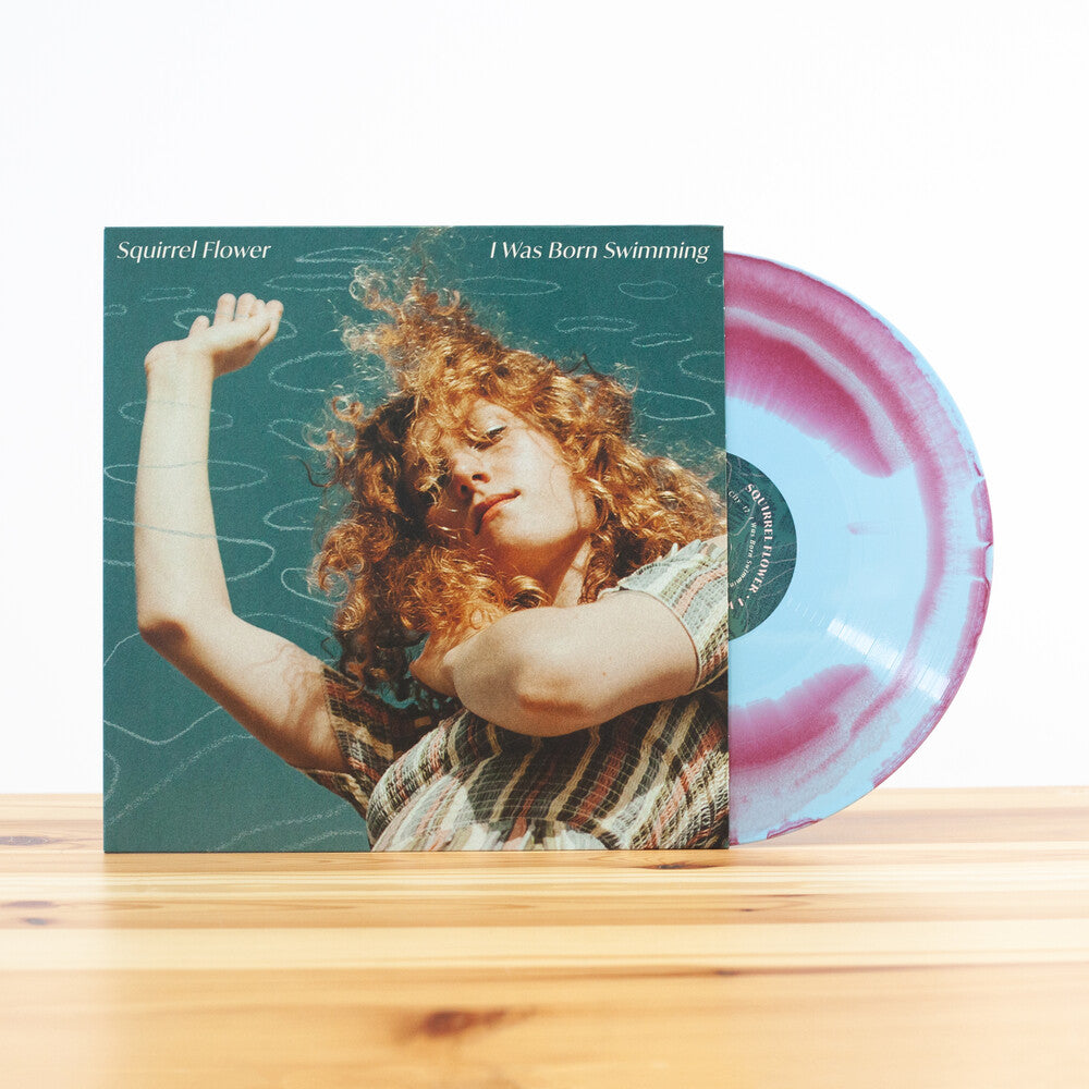 the album cover for Squirrel Flower - I Was Born Swimming [Colored LP]