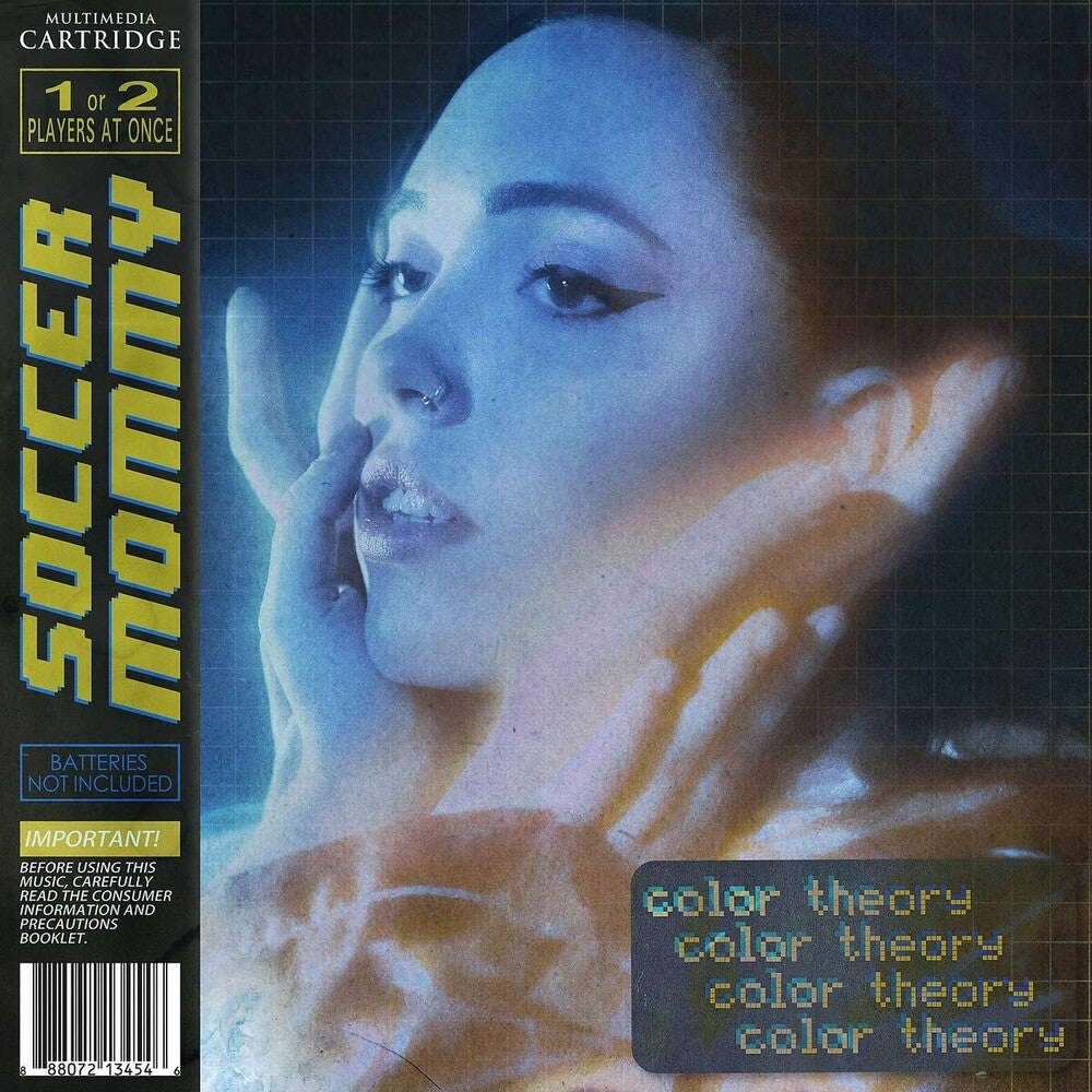 the album cover for Soccer Mommy - color theory [LP]