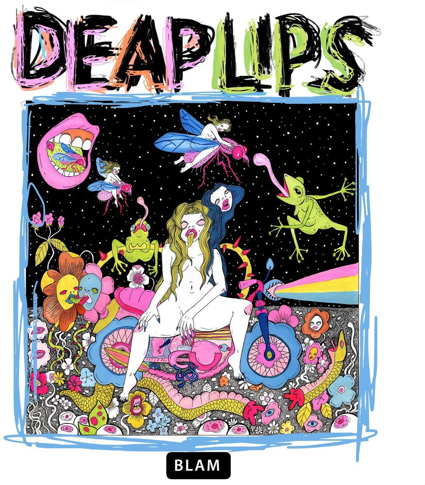 the album cover for Deap Lips - Deap Lips [Indie Exclusive Limited Edition White LP]
