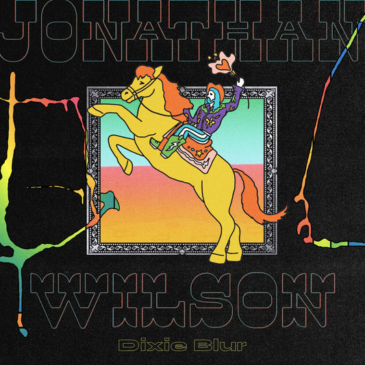 the album cover for Jonathan Wilson - Dixie Blur [LP]