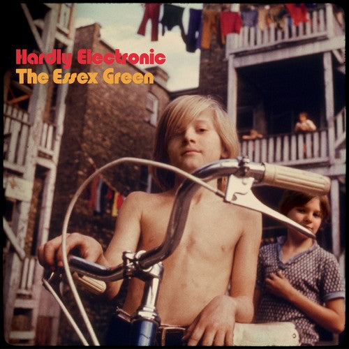 the album cover for The Essex Green - Hardly Electronic [Indie Exclusive Limited Edition Peak Vinyl]