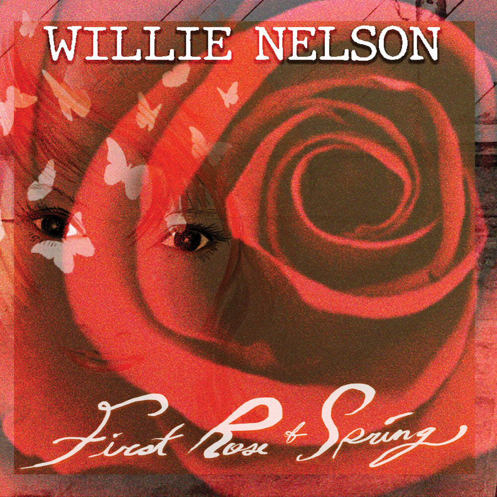 the album cover for Willie Nelson - First Rose Of Spring