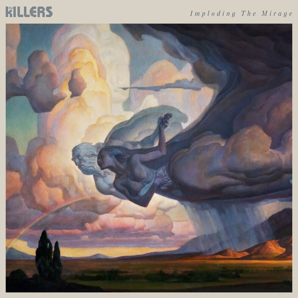 the album cover for The Killers - Imploding The Mirage [LP]