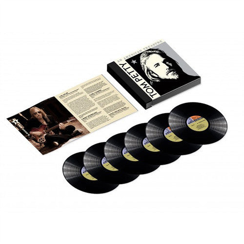 the album cover for Tom Petty - An American Treasure [6LP Box Set]