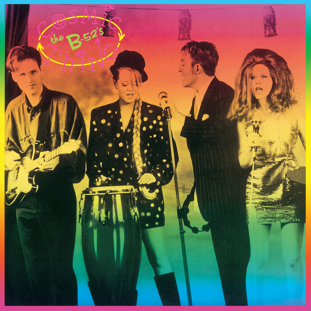the album cover for The B-52's - Cosmic Thing