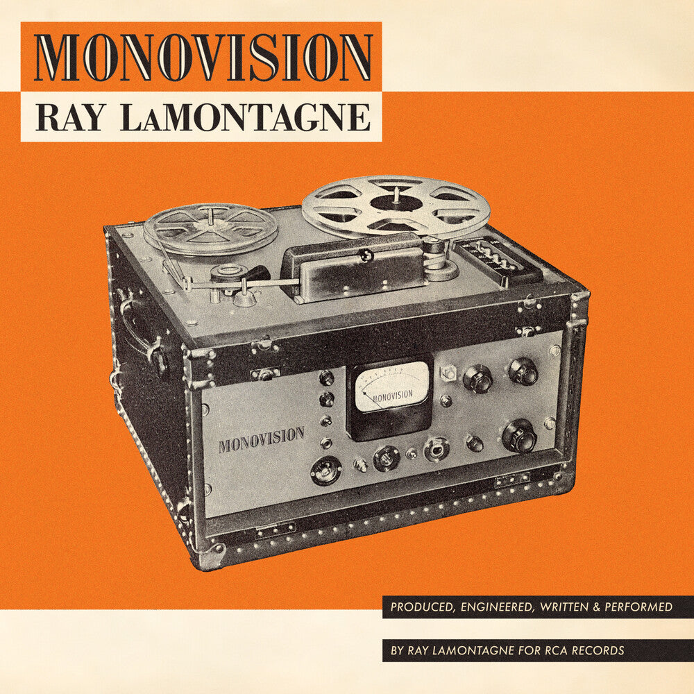 the album cover for Ray LaMontagne - Monovision