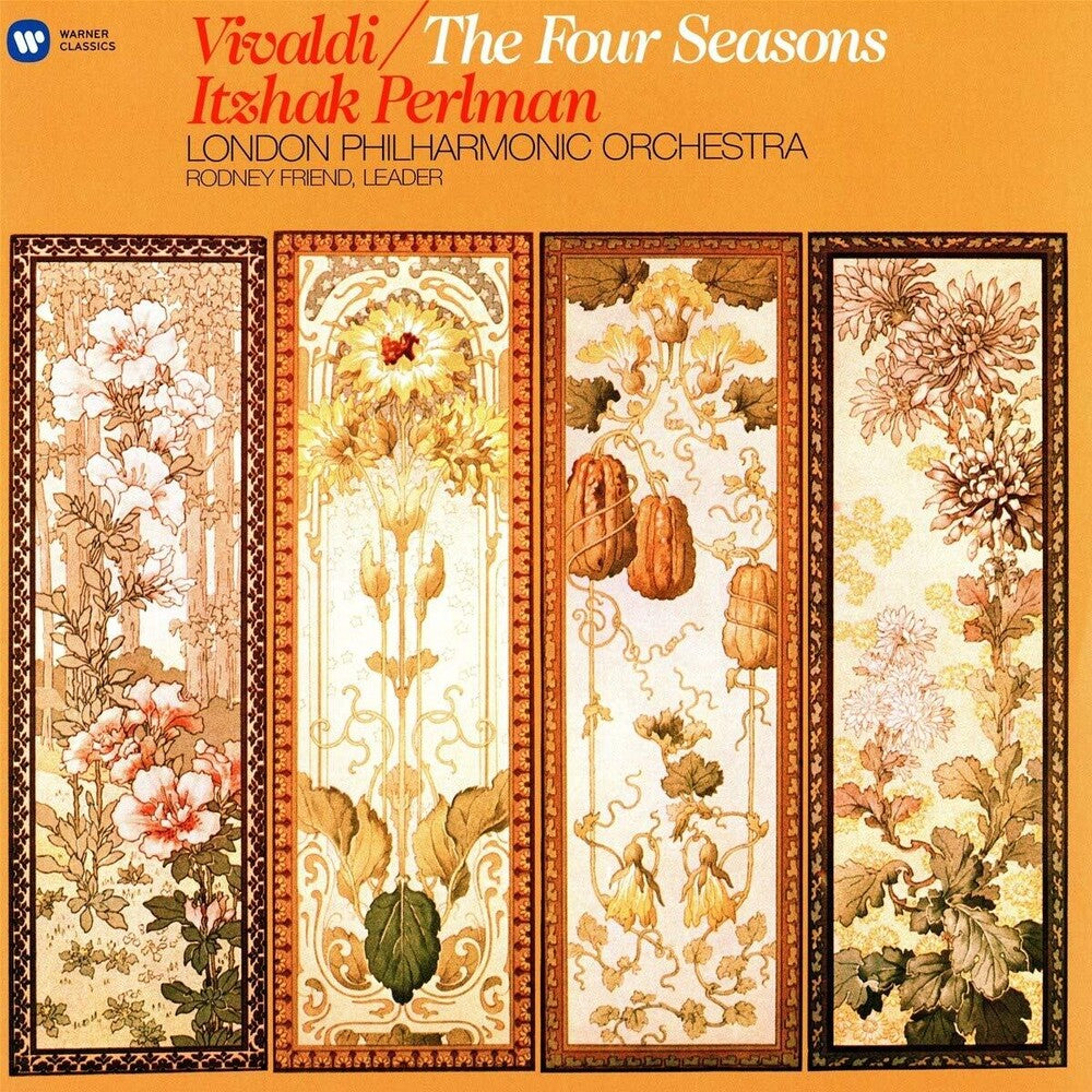 the album cover for Itzhak Perlman / London Philharmonic - Vivaldi: The Four Seasons