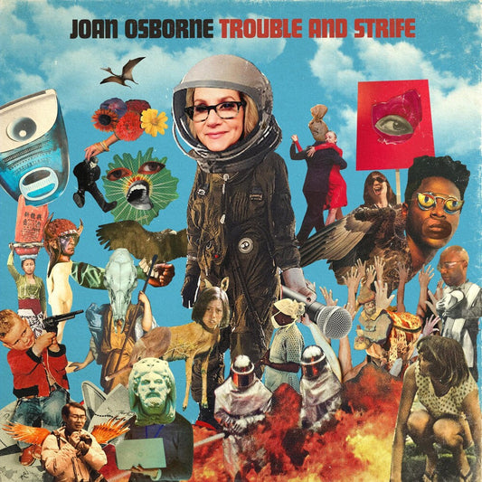 the album cover for Joan Osborne - Trouble And Strife [LP]