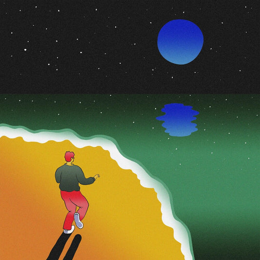 the album cover for Luka Kuplowsky - Stardust [Indie Exclusive Limited Edition Blue Moon LP]