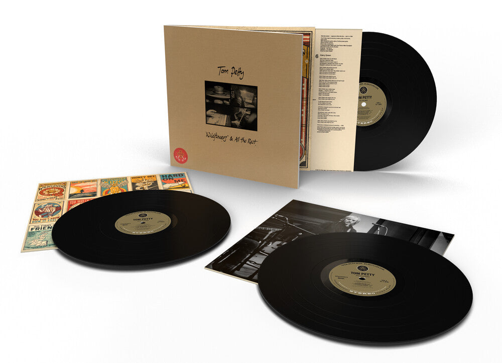 the album cover for Tom Petty - Wildflowers & All the Rest [3LP]