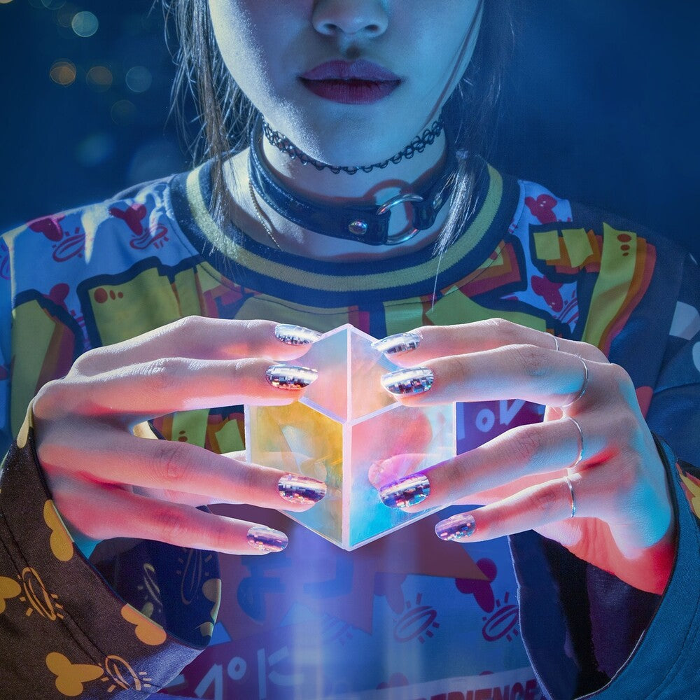 the album cover for Anamanaguchi - Endless Fantasy (Clear vinyl w/ Rainbow Splatter)
