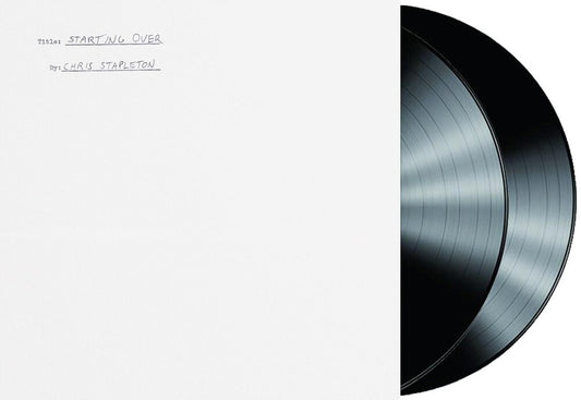 the album cover for Chris Stapleton - Starting Over [2LP]