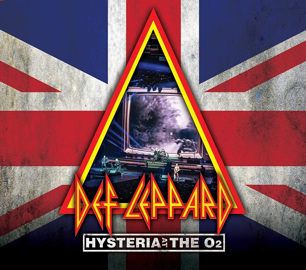 the album cover for Def Leppard - Hysteria At The O2 [Limited Edition 2CD]