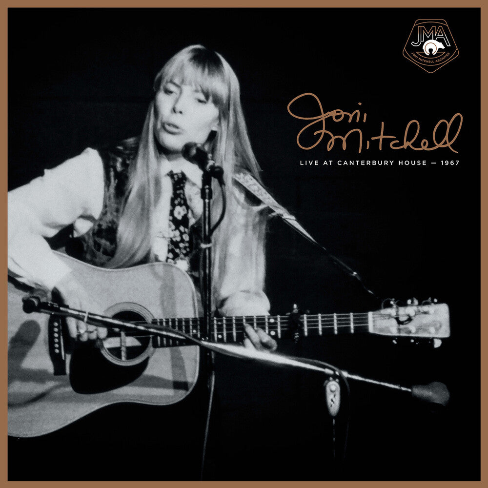 the album cover for Joni Mitchell - Live At Canterbury House - 1967 [3LP]