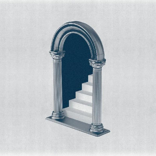 the album cover for Lunch Money Life - Immersion Chamber (Blue) [Colored Vinyl] [Indie Exclusive]