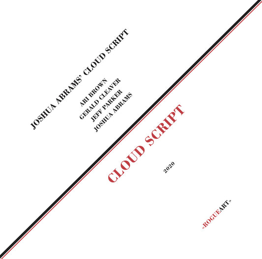 the album cover for Joshua Abrams Cloud Script - Cloud Script