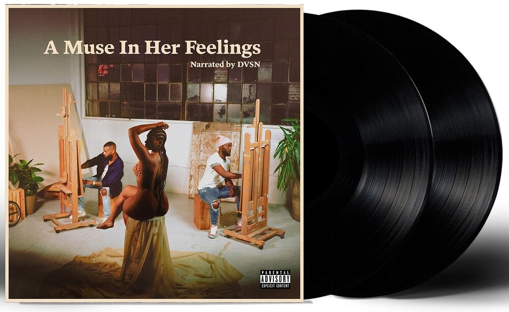 the album cover for dvsn - A Muse In Her Feelings