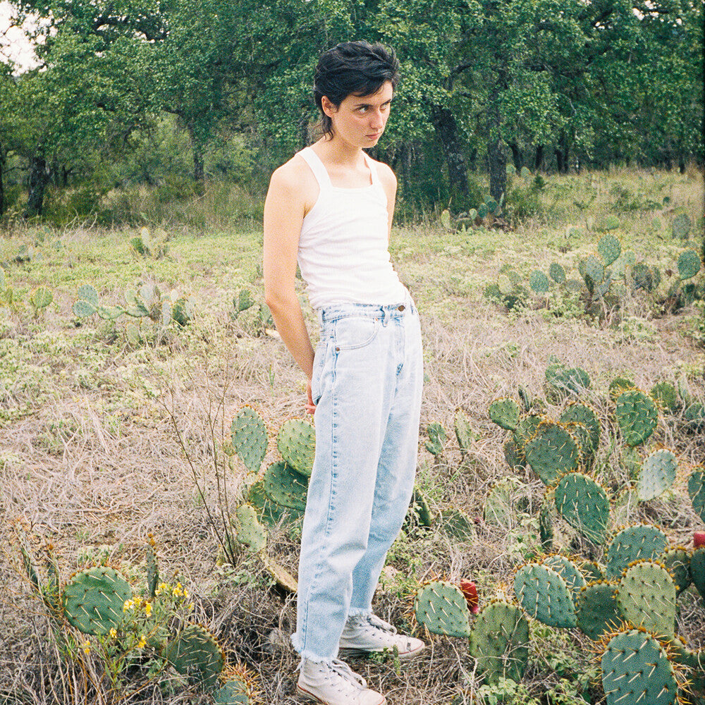 the album cover for Katy Kirby - Cool Dry Place [Indie Exclusive Limited Edition Coke Bottle Clear LP]