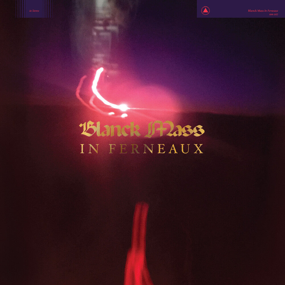 the album cover for Blanck Mass - In Ferneaux [Indie Exclusive] (Magenta Vinyl) [Colored Vinyl] [Indie Exclusive]