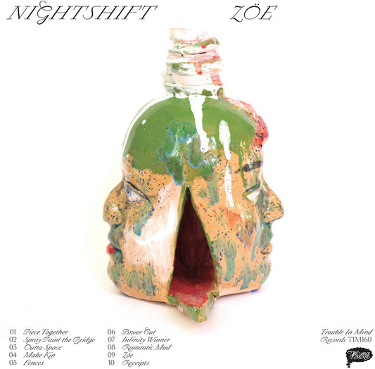 the album cover for Nightshift - Zoe [Indie Exclusive] (Moss Green Vinyl) (Grn) [Indie Exclusive]