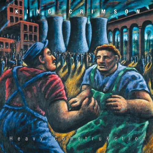the album cover for King Crimson - Heavy Construkction