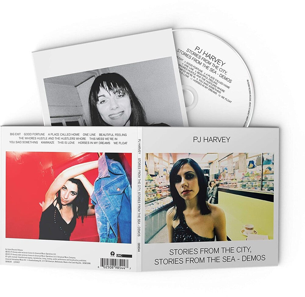 the album cover for PJ Harvey - Stories From The City, Stories From The Sea - Demos