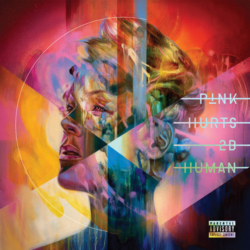 the album cover for P!NK - Hurts 2B Human