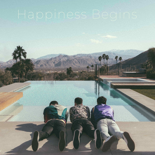 the album cover for Jonas Brothers - Happiness Begins