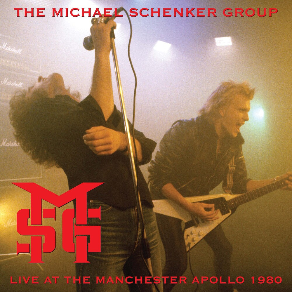 the album cover for Michael Schenker Group - Live In Manchester 1980 [RSD Drops 2021]