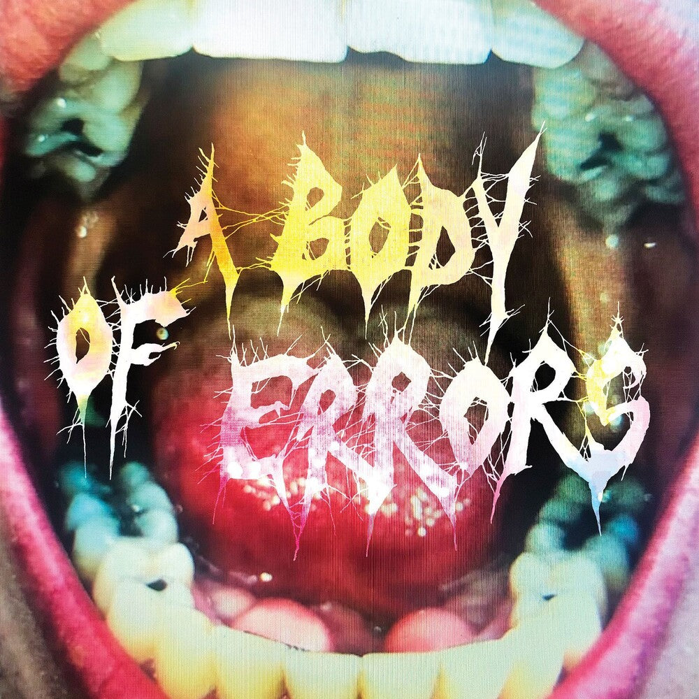 the album cover for Luis Vasquez - A Body Of Errors [Indie Exclusive Limited Edition Crystal Clear LP]