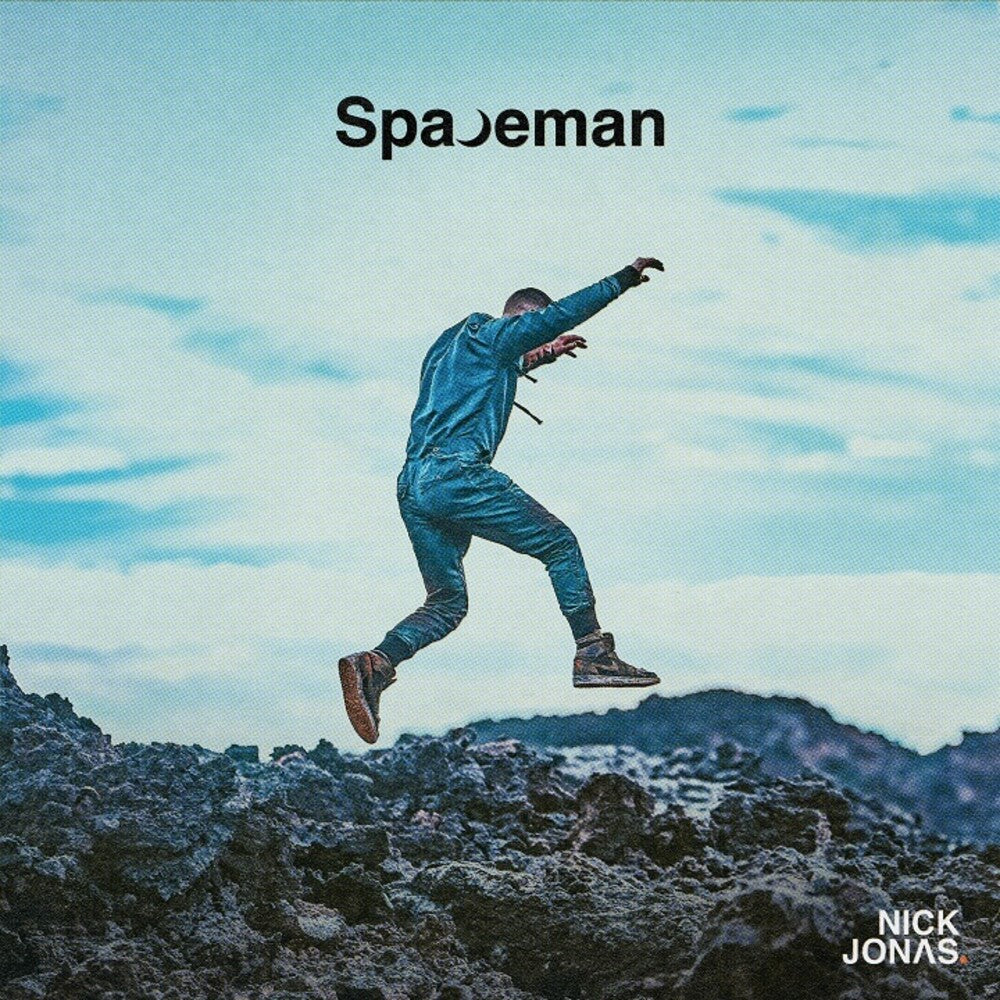 the album cover for Nick Jonas - Spaceman