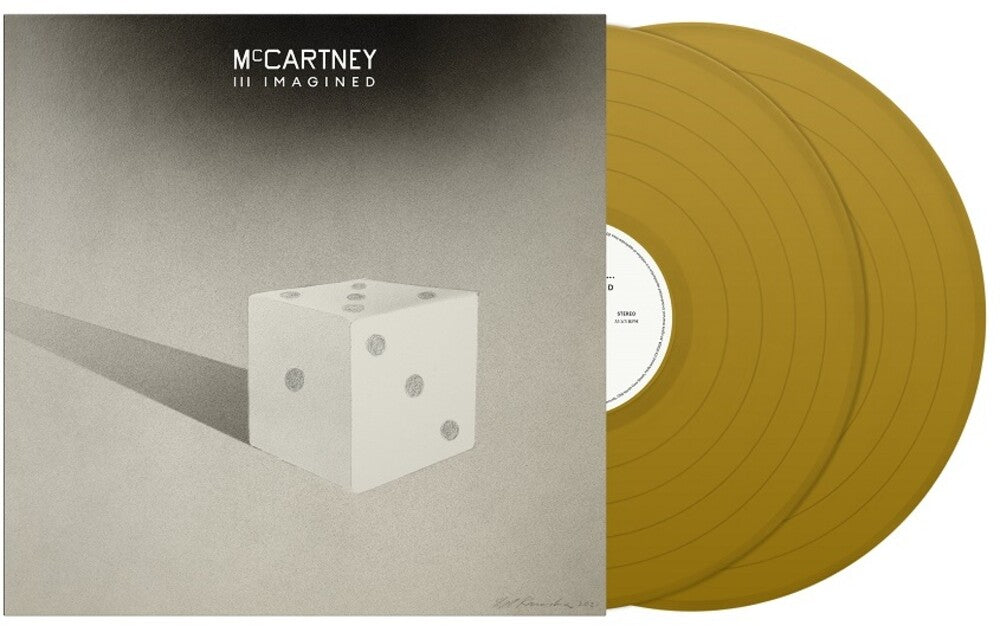 the album cover for Paul McCartney - McCartney III Imagined [Indie Exclusive Limited Edition Gold 2LP]
