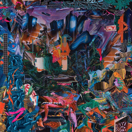 the album cover for black midi - Cavalcade